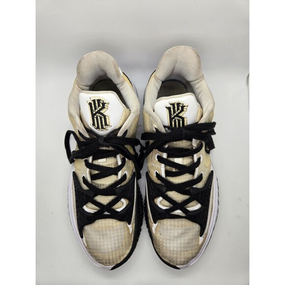 Nike Kyrie Low 4 TB Basketball Shoes Mens 8.5 White Black Athletic Court Sneaker main image 5